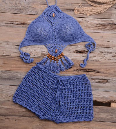 Anissa Crochet Bikini Set