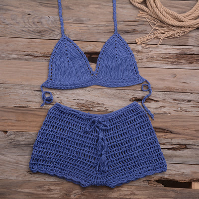 Makena Boho Crochet Bikini Set