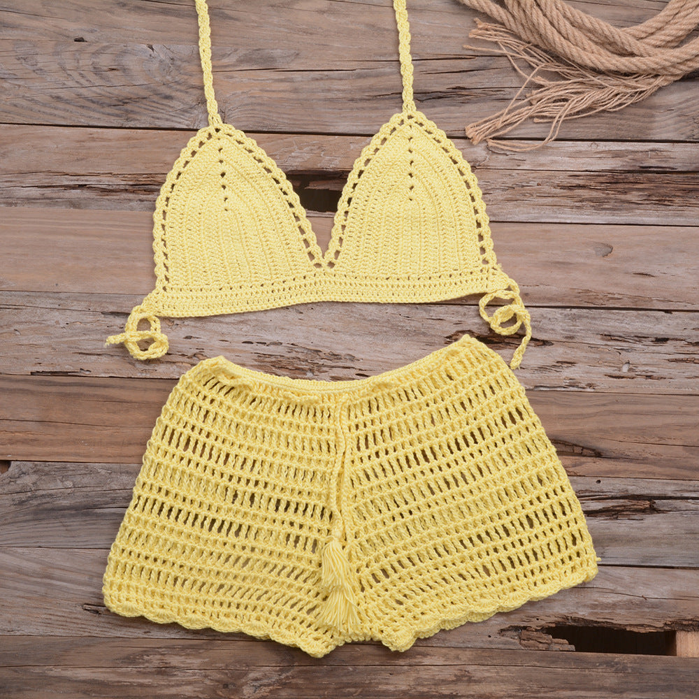 Makena Boho Crochet Bikini Set