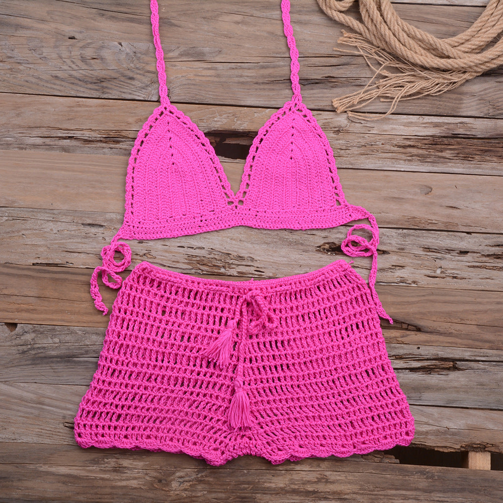 Makena Boho Crochet Bikini Set