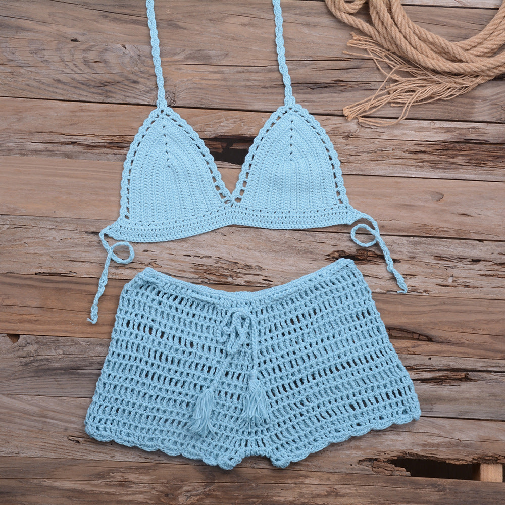 Makena Boho Crochet Bikini Set