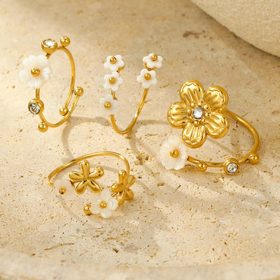 Flora Bloom Garden Ring Set