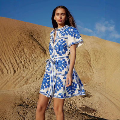 Sofia Santorini Shirt Dress