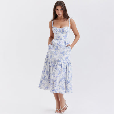 Isabelle Toile Midi Dress