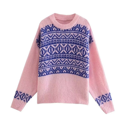 Imogen Fair Isle Knit Sweater