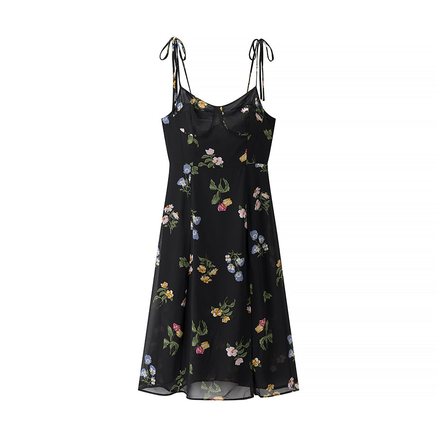 Lilith Meadow Midi Dress