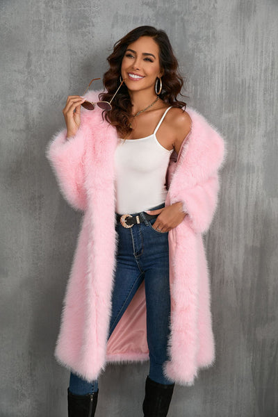 Violet Bianca Luxe Faux Fur Coat