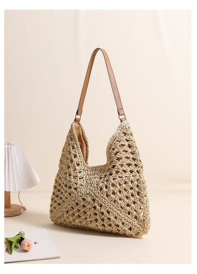 Camila Woven Slouch Tote