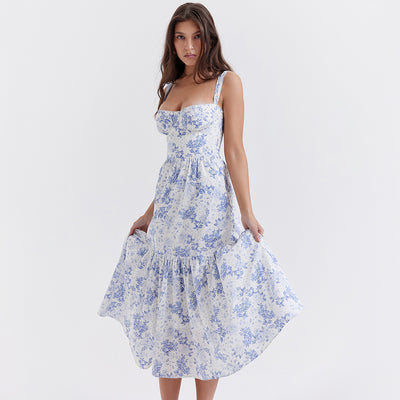 Isabelle Toile Midi Dress