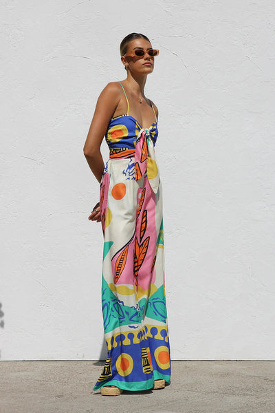 Paloma Sunset Wide-Leg Jumpsuit