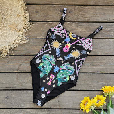 Seraphina – Mystic Embroidered One-Piece