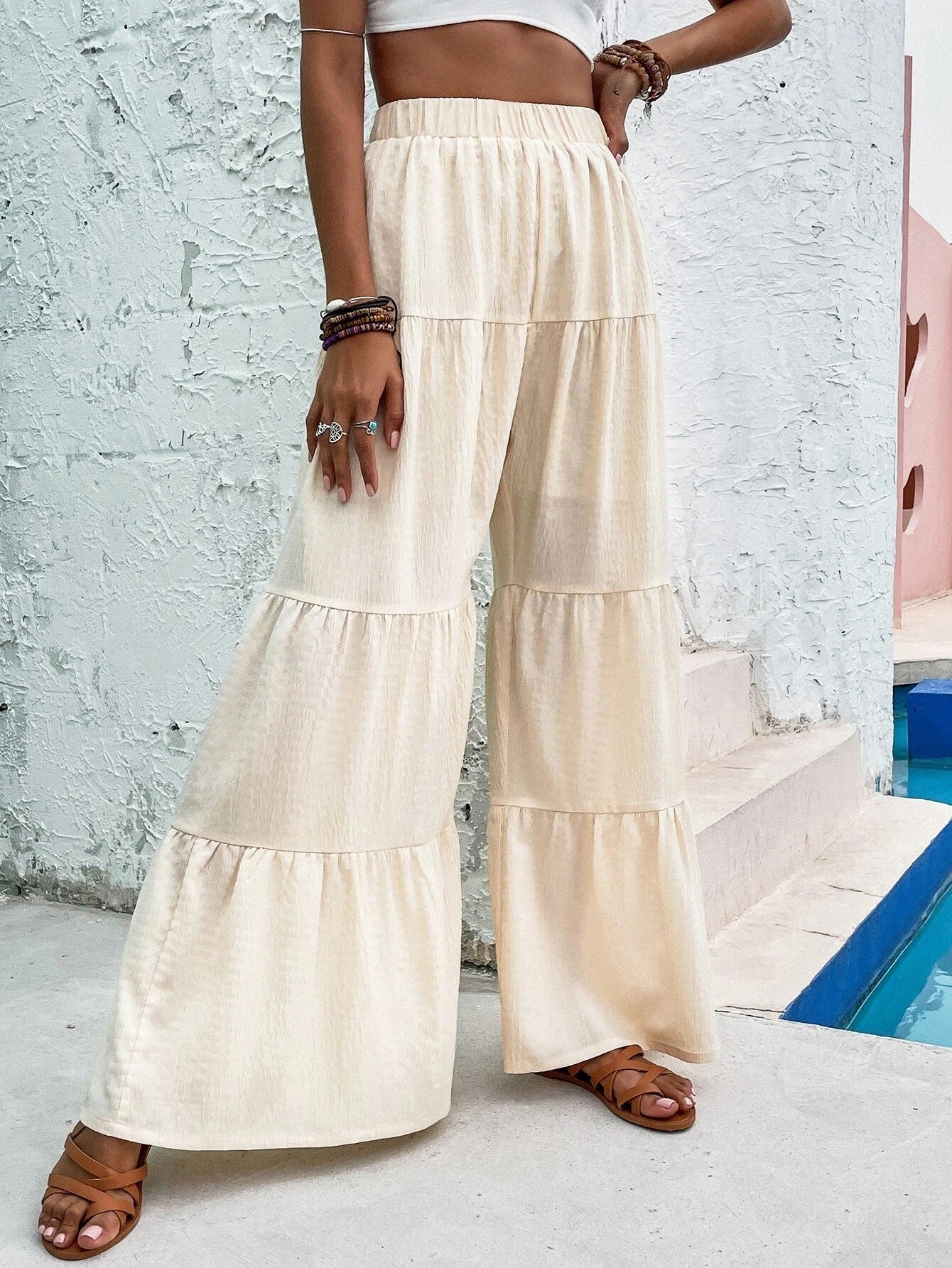 Savannah Breeze Tiered Pants