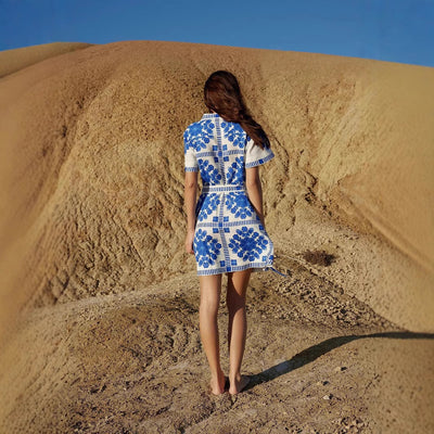 Sofia Santorini Shirt Dress