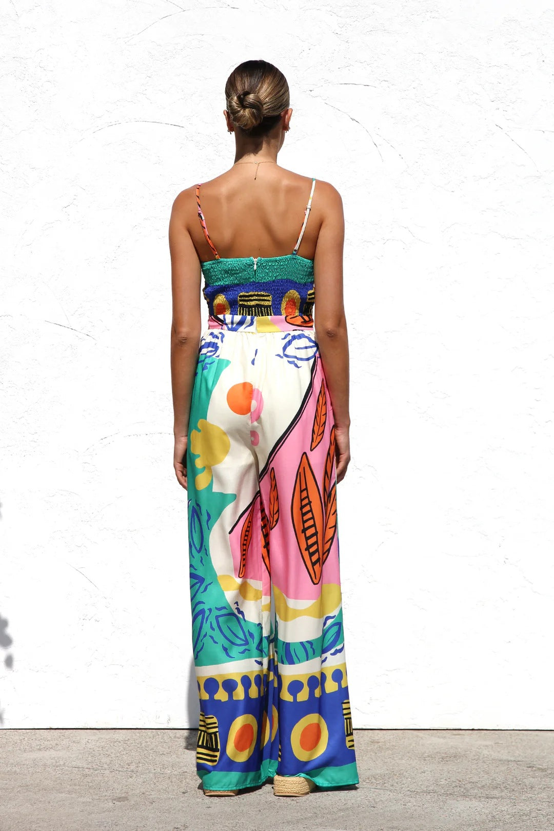 Paloma Sunset Wide-Leg Jumpsuit