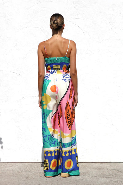 Paloma Sunset Wide-Leg Jumpsuit