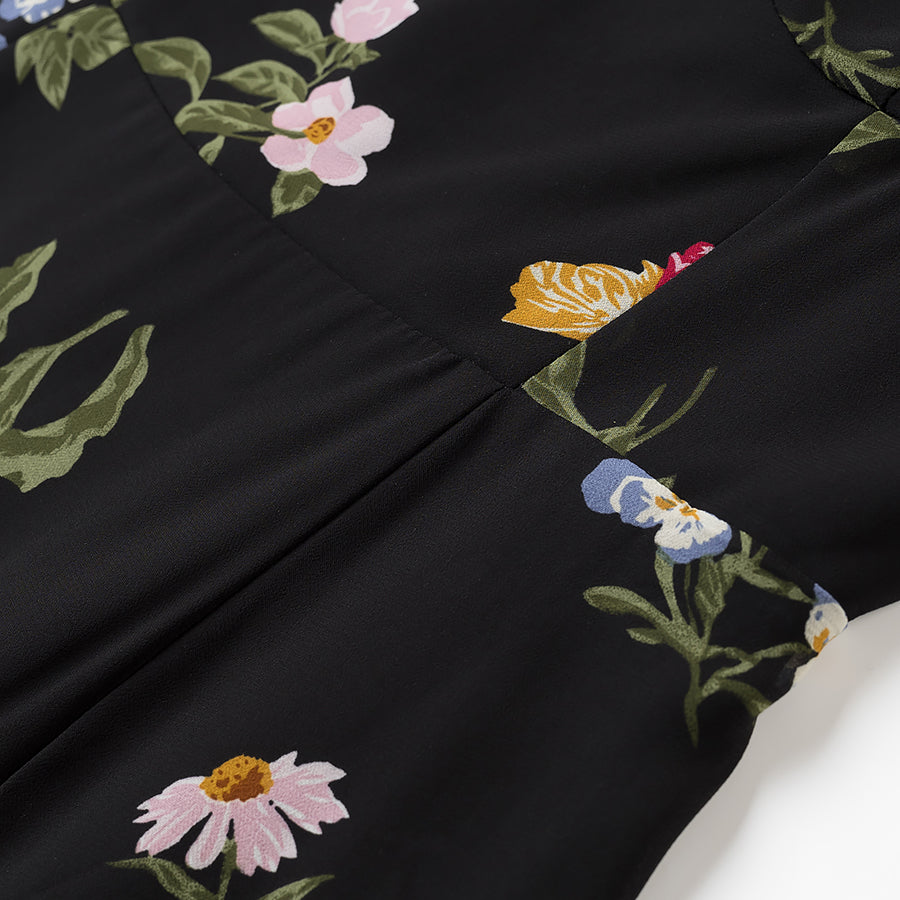 Lilith Meadow Midi Dress