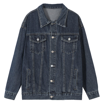 Chloe Oversized Distressed Denim Jacket