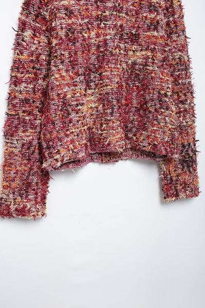 Clara Textured Tweed Cardigan