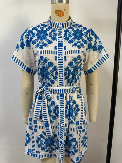 Sofia Santorini Shirt Dress