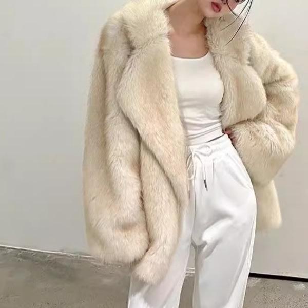 Elena Luxe Faux Fur Coat