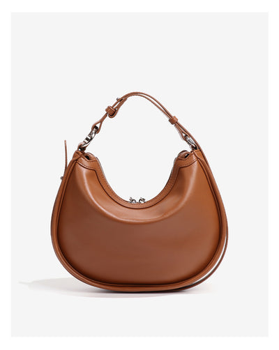 Luna Woven Leather Hobo Bag