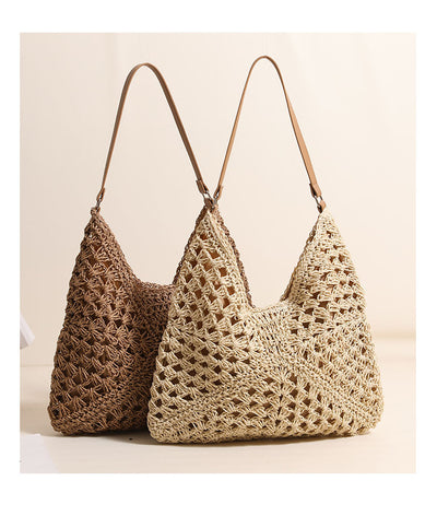 Camila Woven Slouch Tote