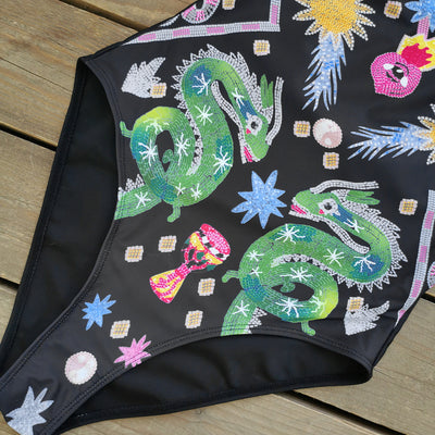 Seraphina – Mystic Embroidered One-Piece