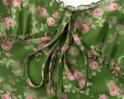 Rosemary Vintage Bloom Slip Dress