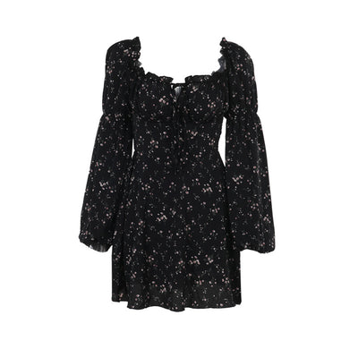 Amelia Floral Puff Sleeve Mini Dress