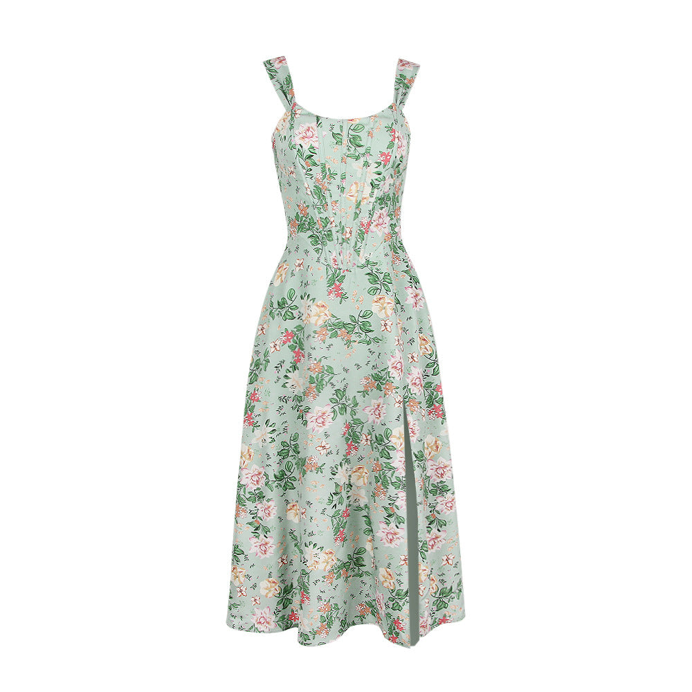 Amelia Floral Midi Dress