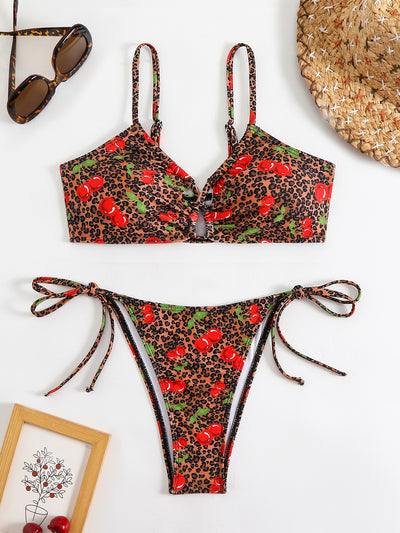 Sienna Wild Print Bikini Set
