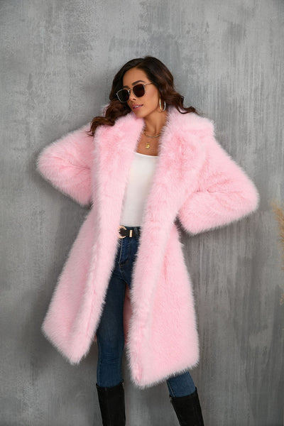 Violet Bianca Luxe Faux Fur Coat