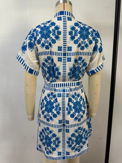 Sofia Santorini Shirt Dress