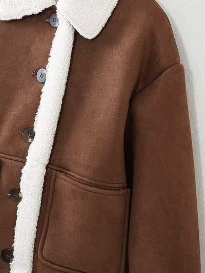 Clara Sherpa-Lined Jacket