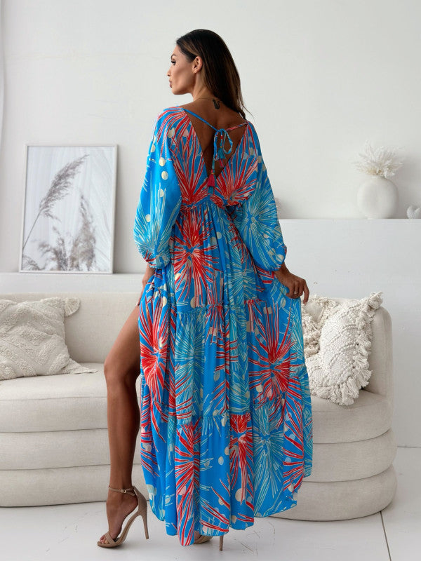 Aurora Tie-Dye Maxi Dress