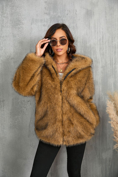 Sienna Luxe Faux Fur Jacket