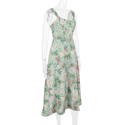 Amelia Floral Midi Dress