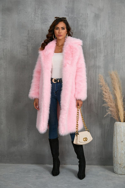 Violet Bianca Luxe Faux Fur Coat