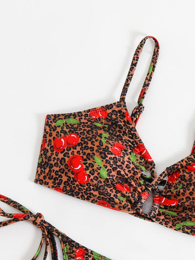 Sienna Wild Print Bikini Set