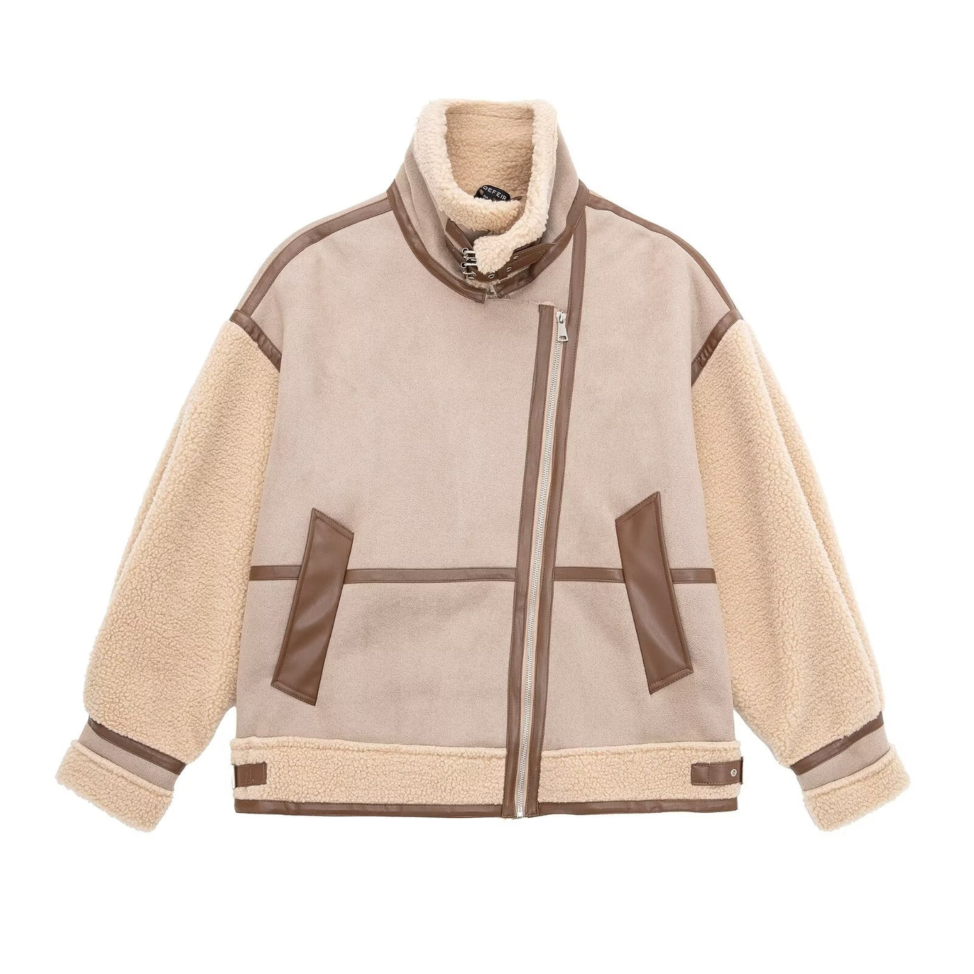 Sienna Shearling Aviator Jacket