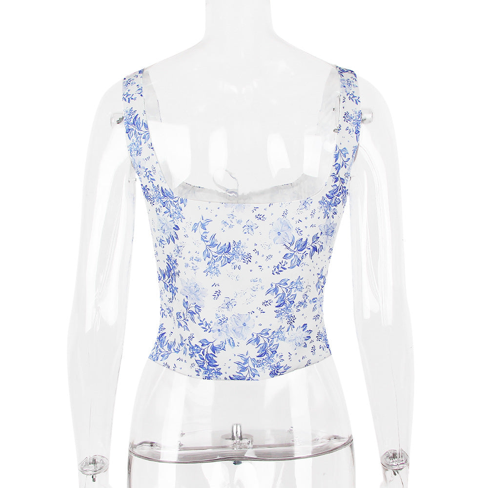 Rosalie Floral Corset Top