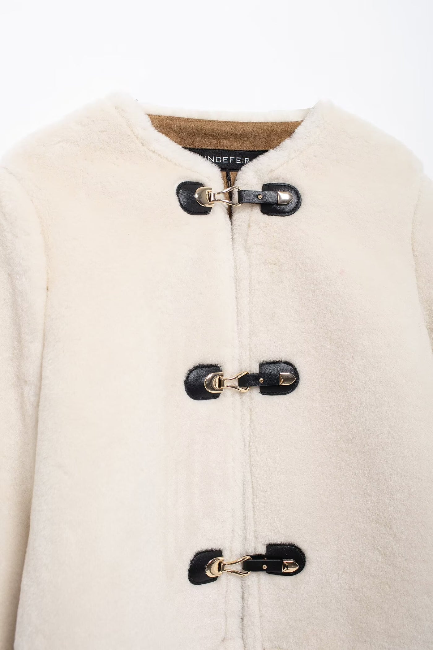 Clara Luxe Wool-Blend Toggle Coat