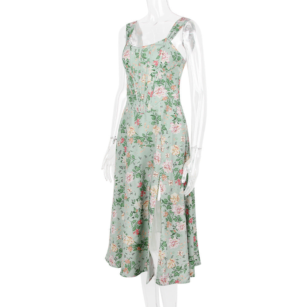 Amelia Floral Midi Dress