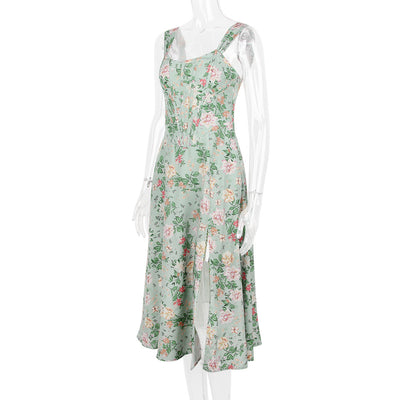 Amelia Floral Midi Dress