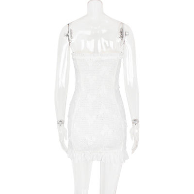 Isabella Lace Charm Mini Dress