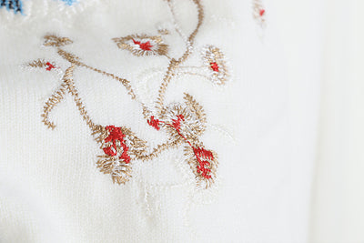 Celeste Butterfly Embroidered Sweater