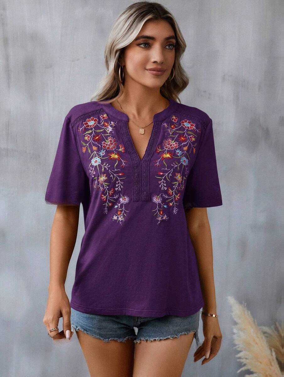 Esme Embroidered Top