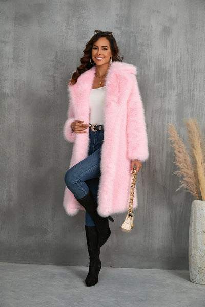 Violet Bianca Luxe Faux Fur Coat