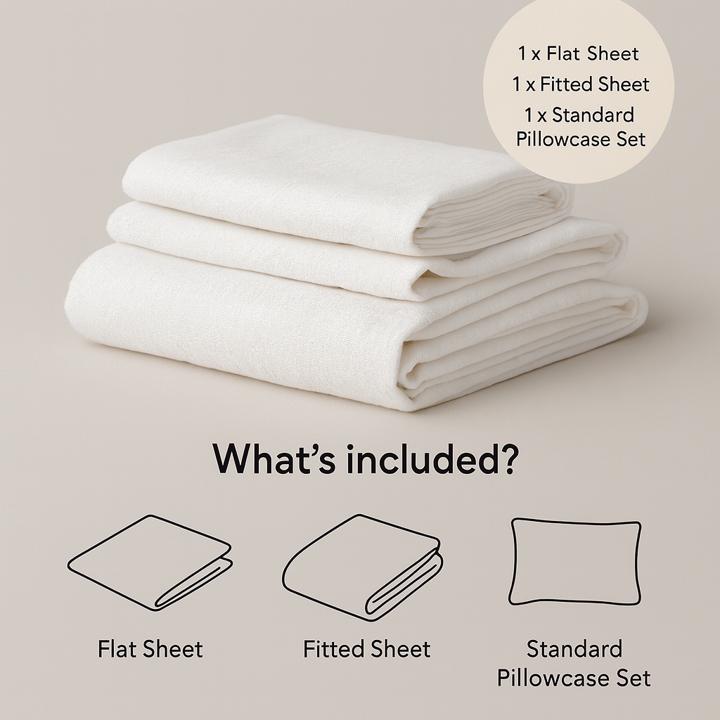 Oeko-Tex® 100% Natural Linen Bedset