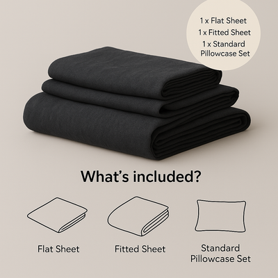 Oeko-Tex® 100% Natural Linen Bedset